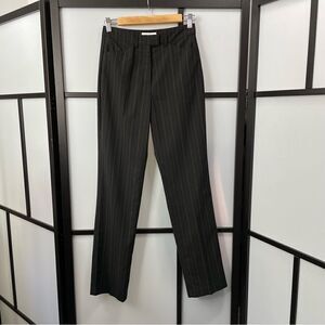 [4] Espirit Black and White Pin Stripes Business Casual Dress Pant Trousers